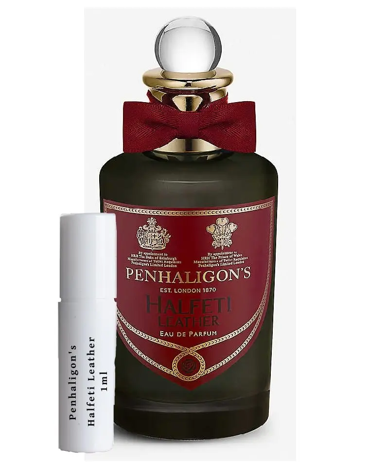 Muestras de cuero Halfeti de Penhaligon