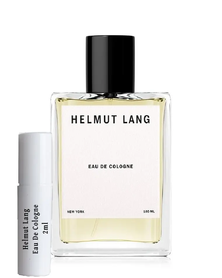 Muestras de Helmut Lang Eau De Cologne