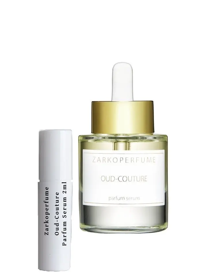 Muestras de suero Zarkoperfume Oud-Couture Parfum