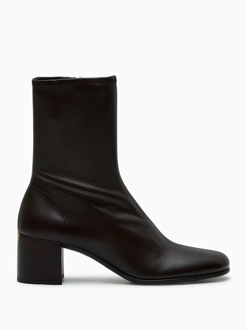 Nappa leather boots