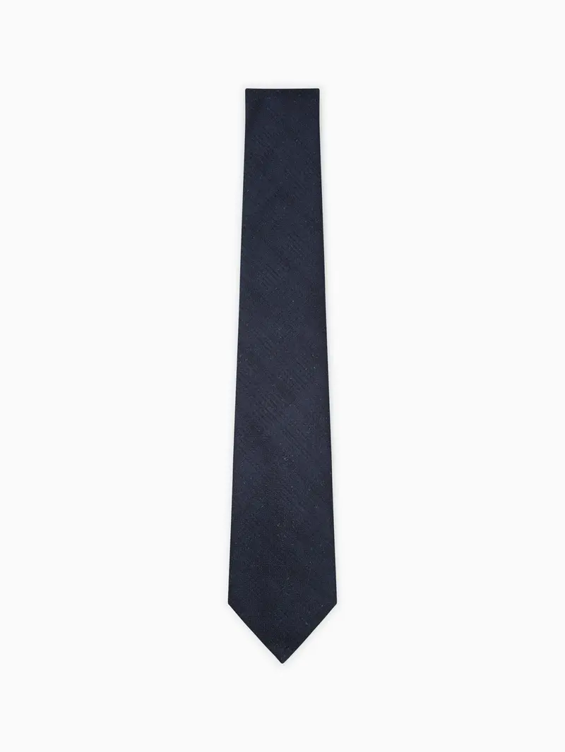 Navy blue tie