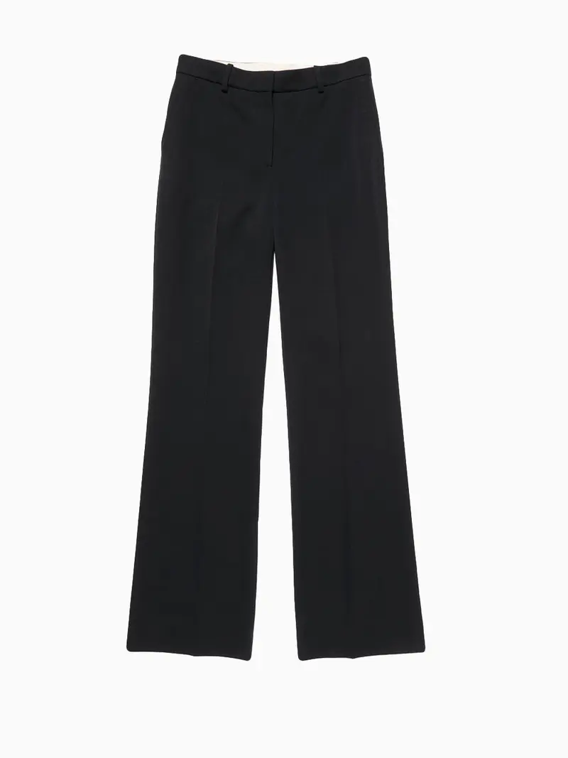 Navy blue trousers