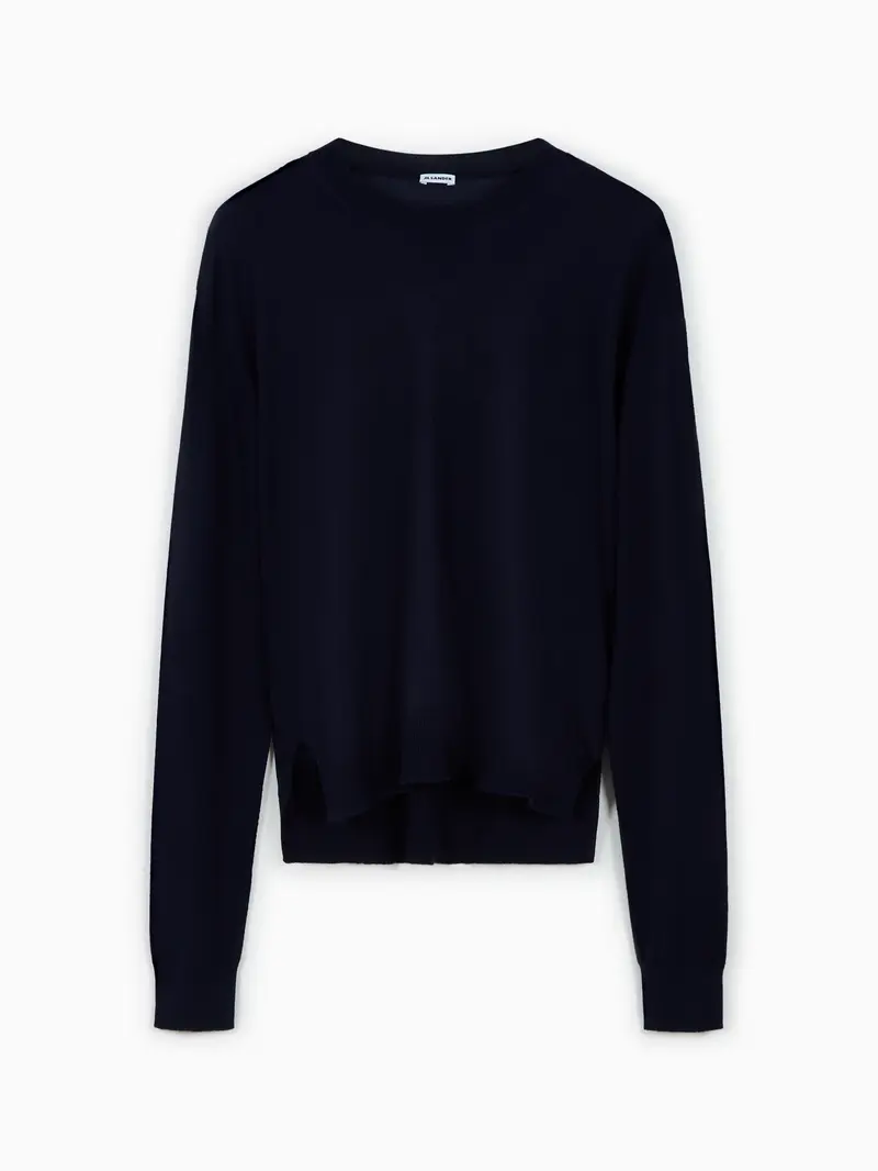 Navy sweater