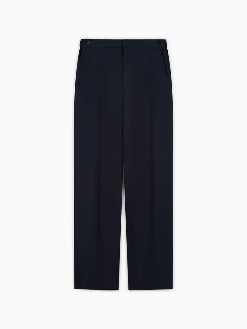 Navy trousers
