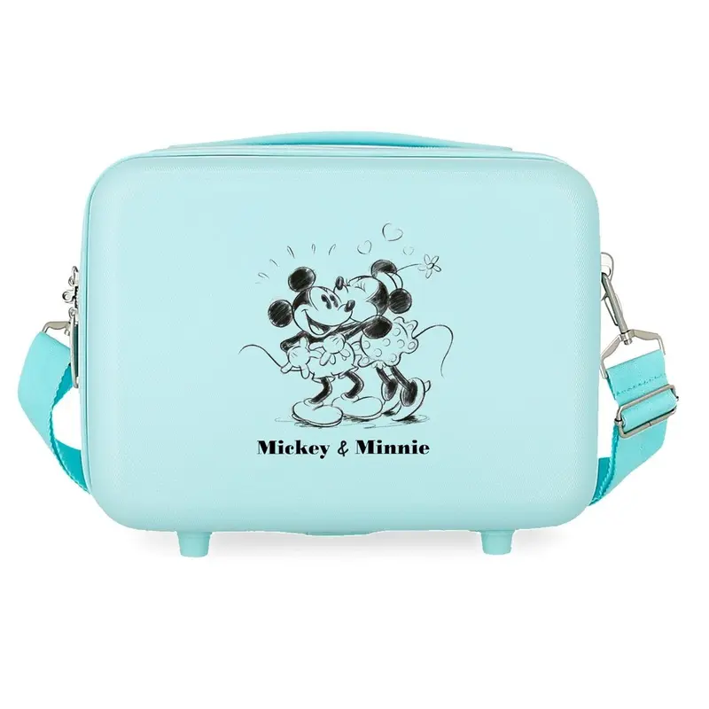 NECESER ABS DISNEY MICKEY & MINNIE KISSES ADAPTABLE TURQUESA
