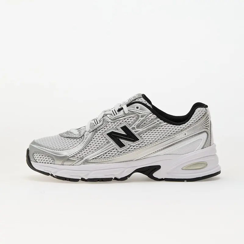 New Balance 740 Blanca y Plata