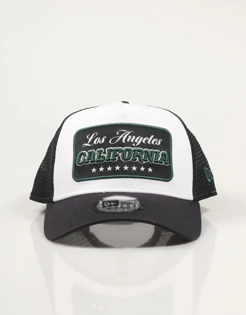 NEW ERA LOCATION PATCH TRUCKER 90190