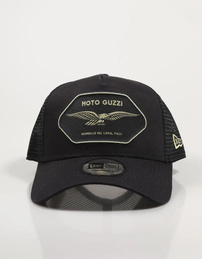 NEW ERA MOTO GUZZI GRAPHIC PATCH TRUCKER 86253
