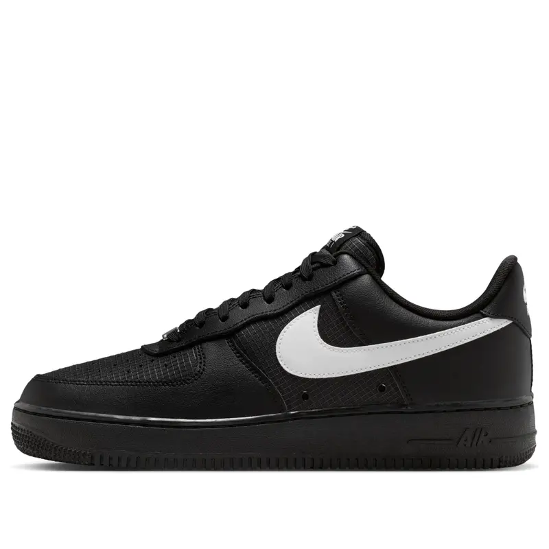 Nike Air Force 1 Low Ripstop Negro Blanco