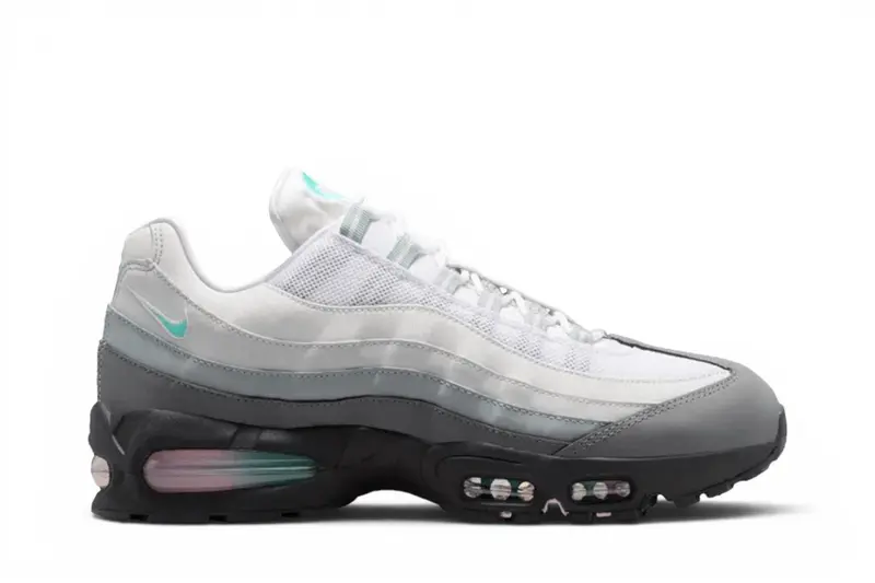 Nike Air Max 95 Big Bubble Blanco/Turquesa Hiper/Rosa Foam