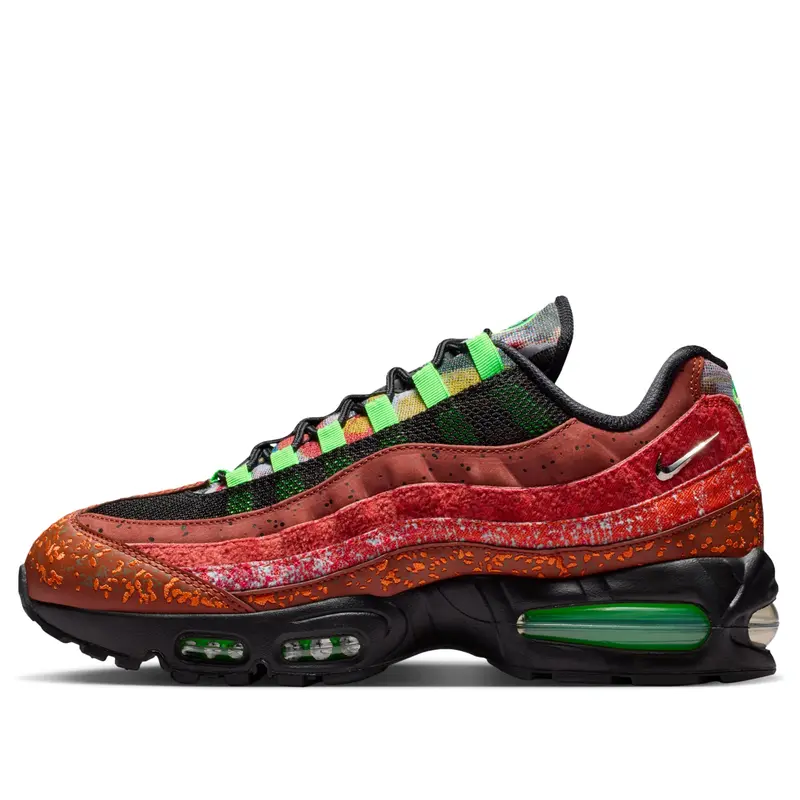 Nike Air Max 95 Big Bubble Canela Plata Metálica Negro