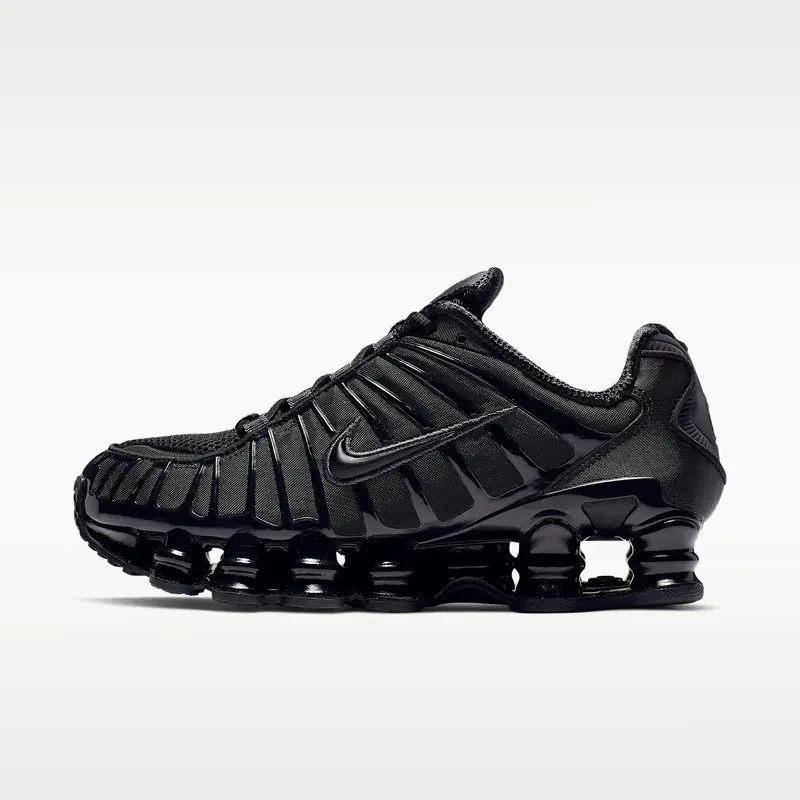 Nike Shox TL Negra y Naranja (Mujer)