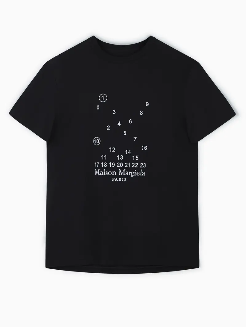 Numeric-logo t-shirt