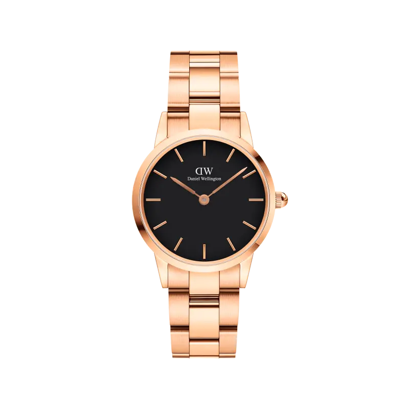 Orol DW Iconic Link Black RG 28mm