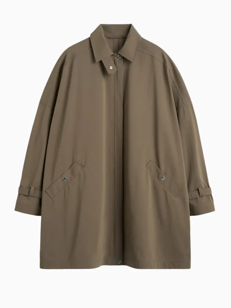 Oversized trench coat