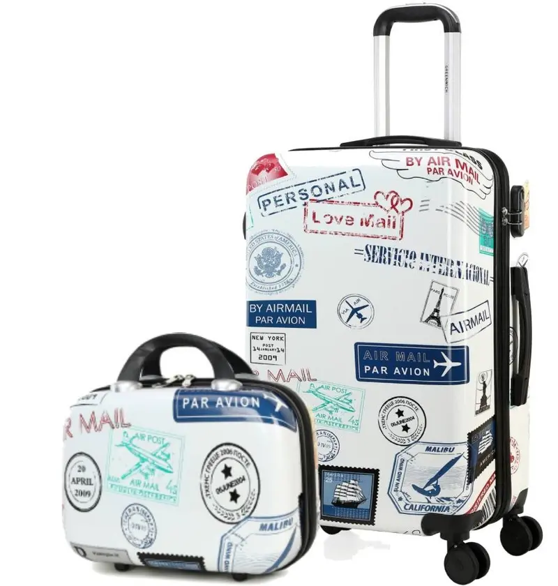 Pack Ahorro Maleta Mediana con Neceser STAMP