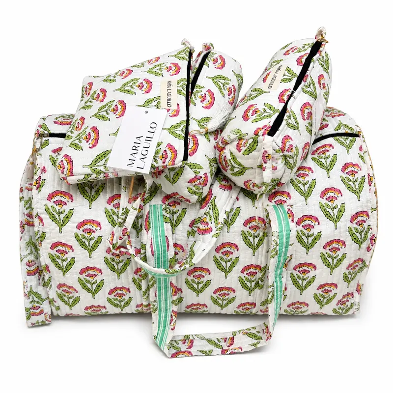 PACK BOLSO DE PLAYA CON 3 NECESERES KUMUD