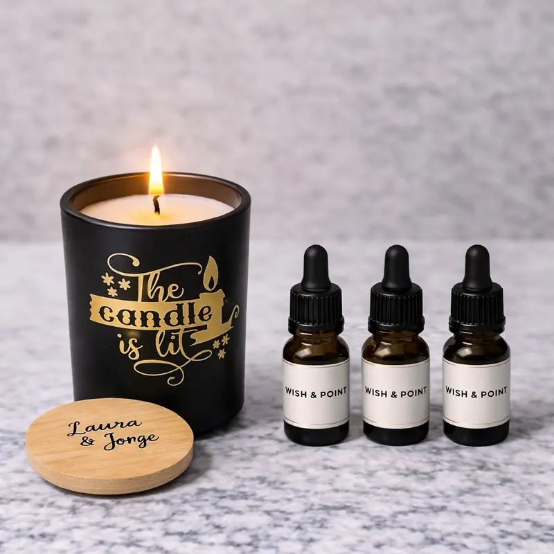 Pack Calm Ritual · Vela XL cera de soja + Aceites esenciales