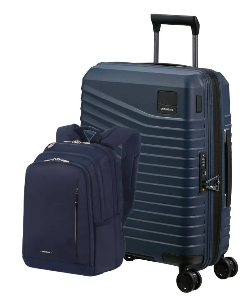 Pack maleta de cabina INTUO + mochila 14.1" GUARDIT CLASSY ECO de SAMSONITE