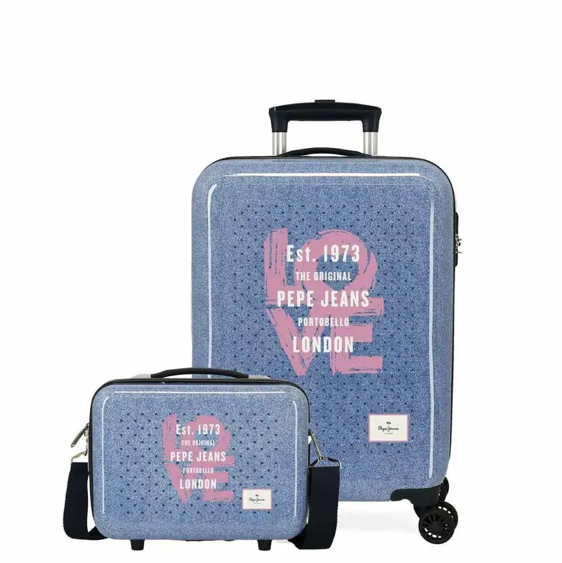 Pack maleta de cabina + Neceser Noni PEPE JEANS