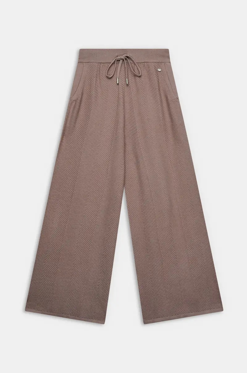 Pantalón de punto de corte amplio