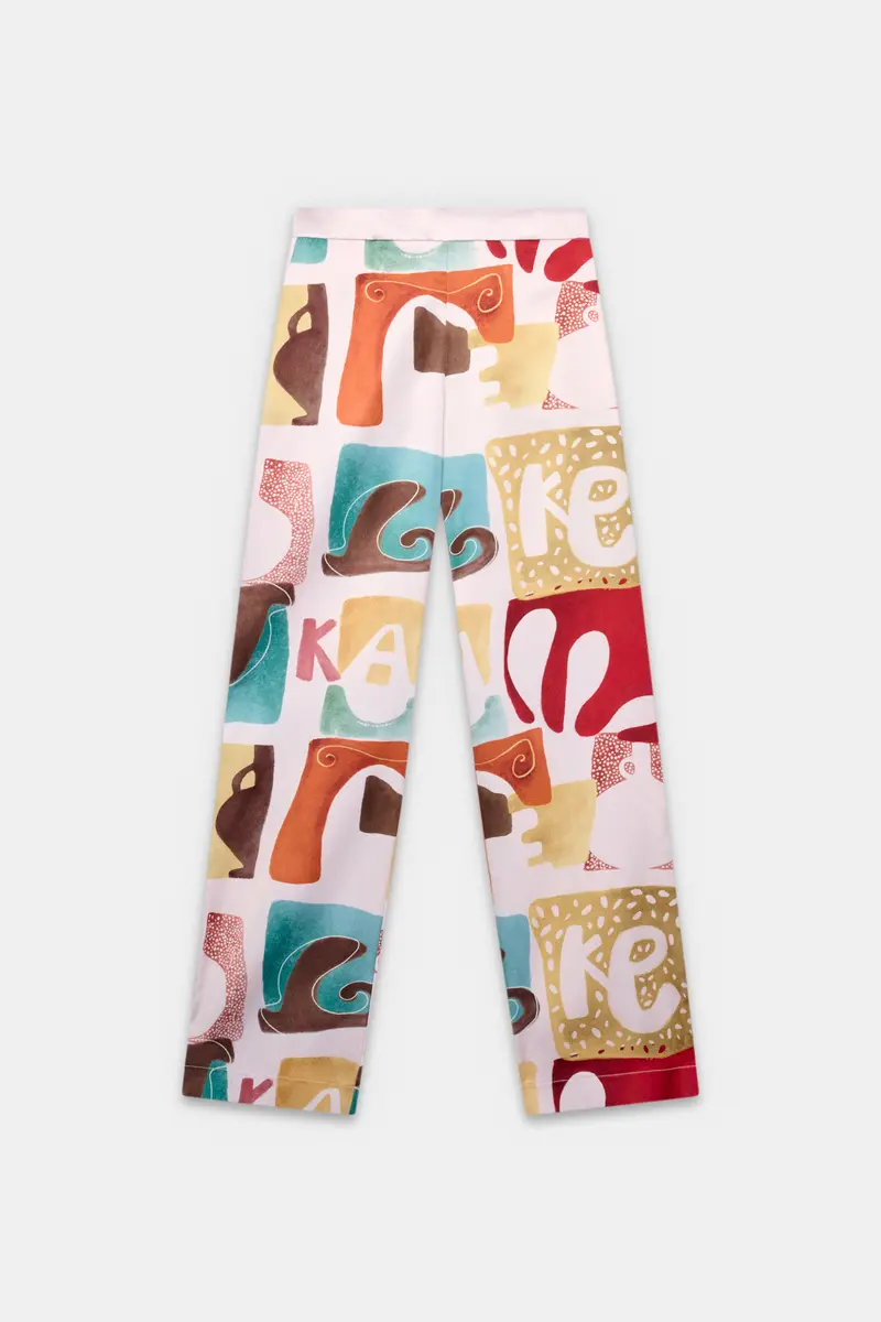 Pantalón estampado Amphora