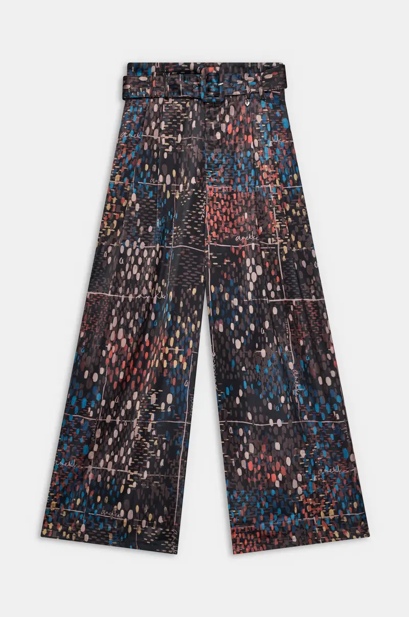 Pantalón palazzo estampado Blossom