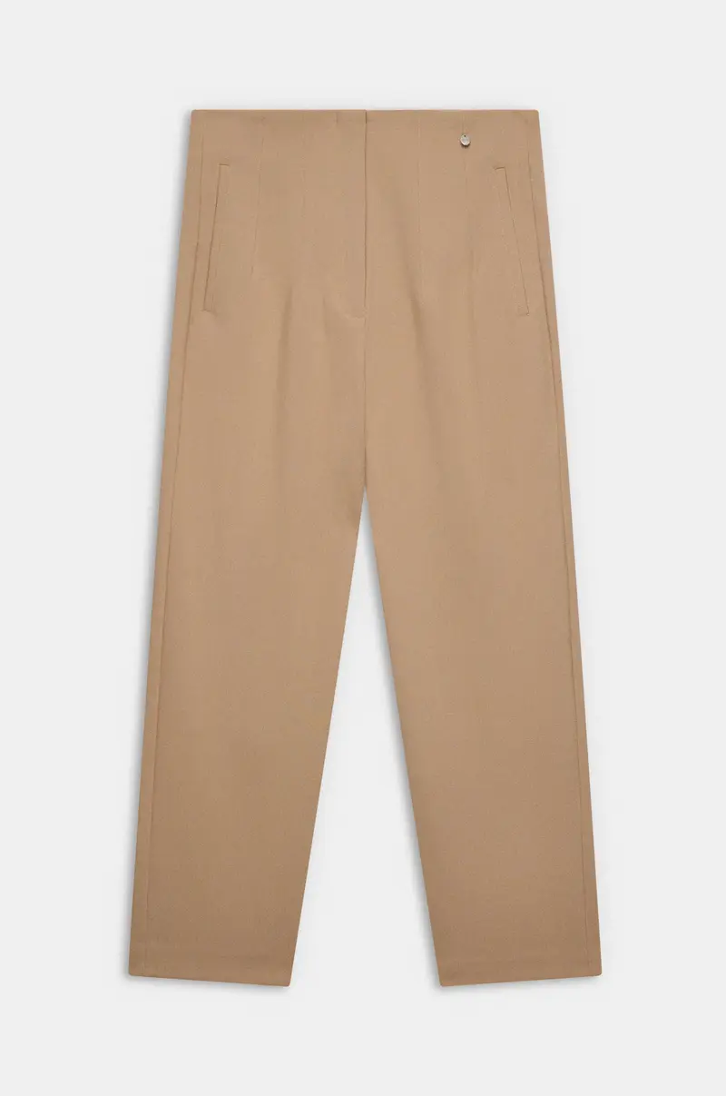 Pantalón recto beige Anekke