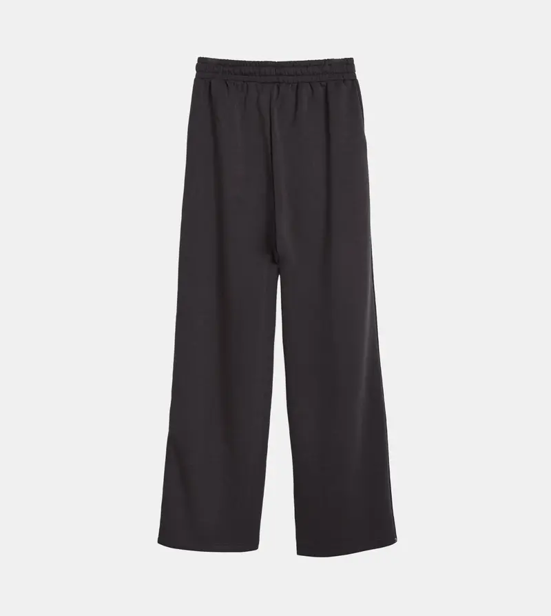 Pantalones fluidos grises