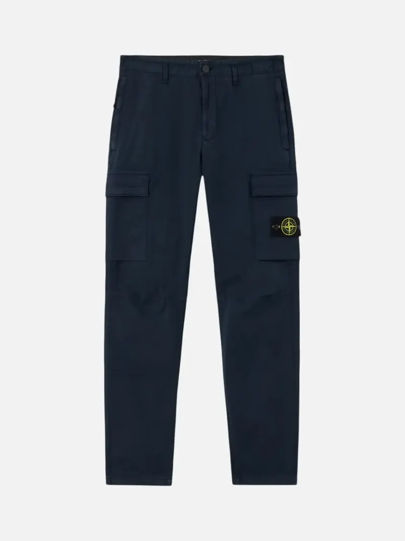 Pantalones Stretch Organic Cotton Twill