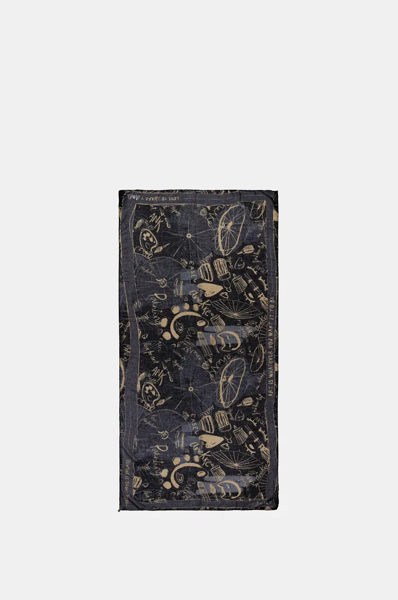 Pañuelo Padded negro