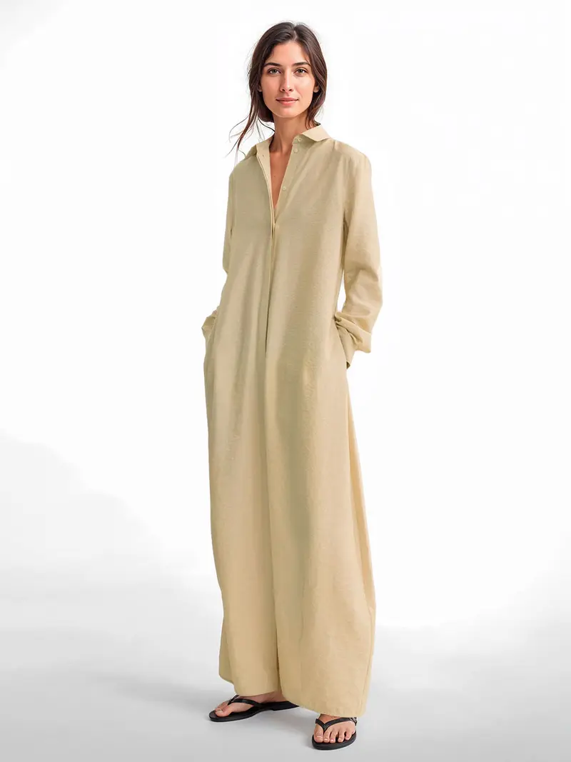 Parachute shirtdress