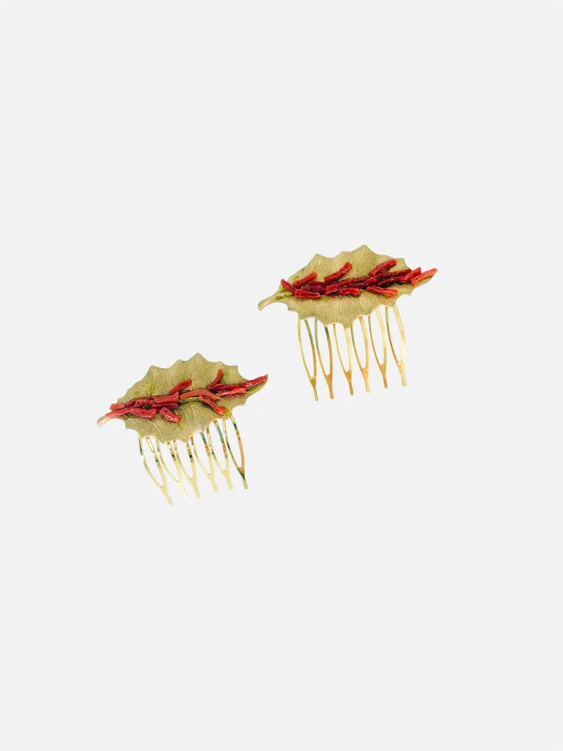 Peinecillo hoja coral