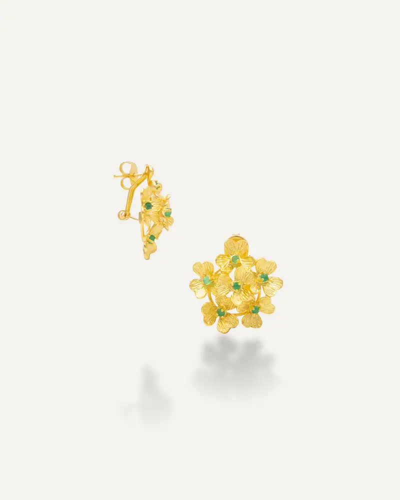 Pendientes Ankit Onix verde