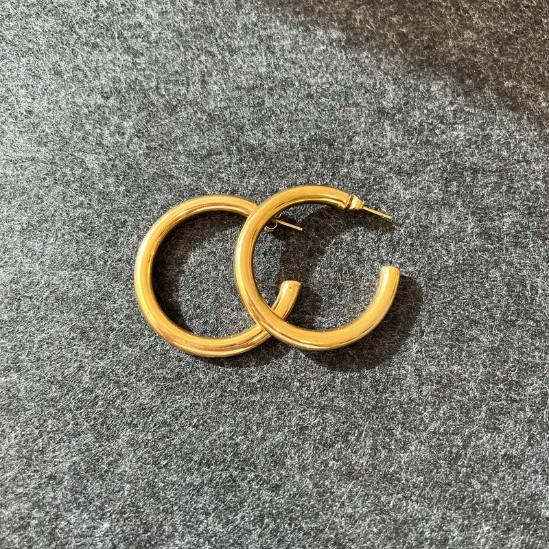 Pendientes AROS 4CM DORADO