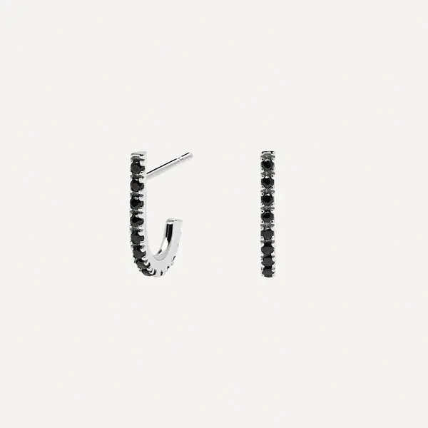 Pendientes Black Bird Silver PdePaola AR02-094-U