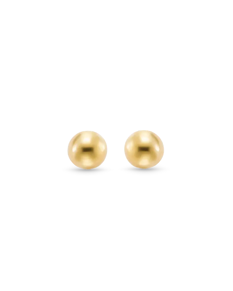 Pendientes Bola 3 mm, oro