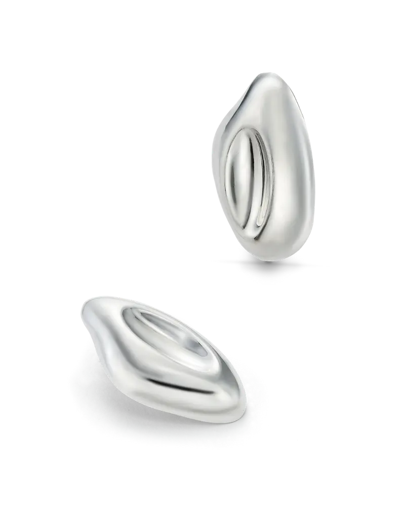 Pendientes Brela, plata