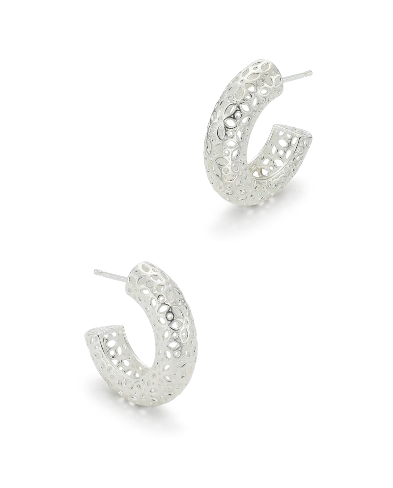 Pendientes Conil L, plata