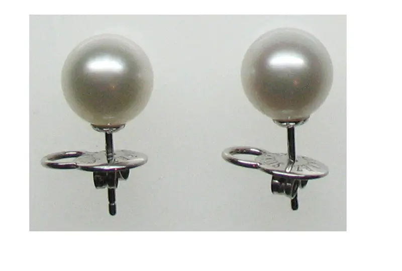 Pendientes de 925 con perlas australianas