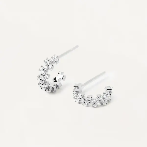 Pendientes de plata Little Crown PdePaola AR02-578-U