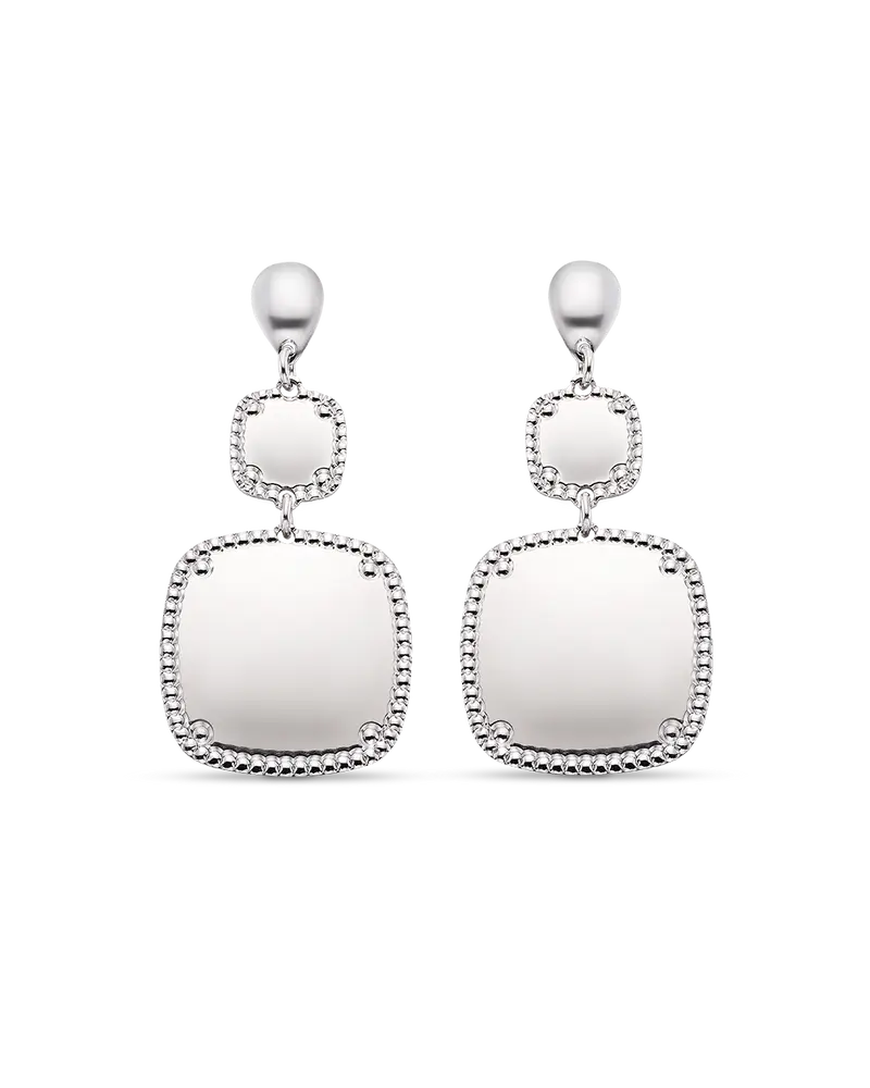 Pendientes Falla, plata