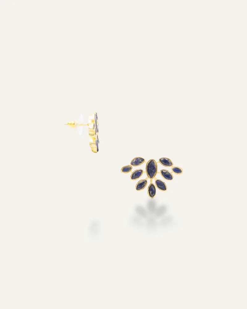 Pendientes Fatima Lapislazuli