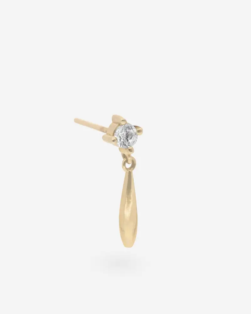 Pendientes Gota Blanca