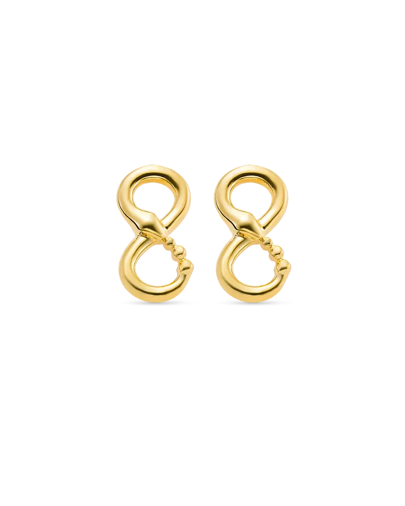 Pendientes Infinito, oro