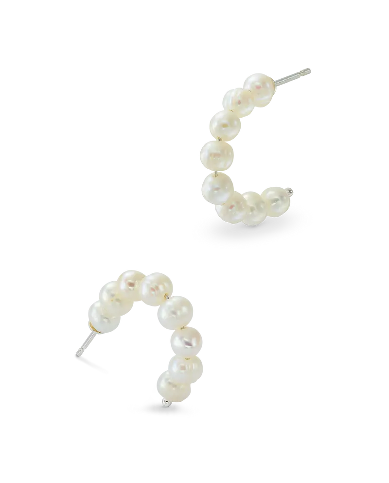 Pendientes Jávea, plata