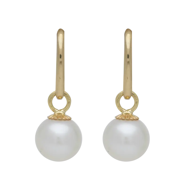 Pendientes Jump Pearl, oro