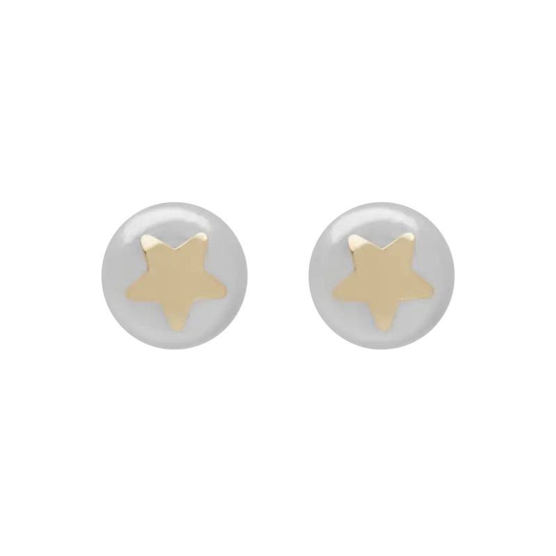 Pendientes Mabe Star, oro