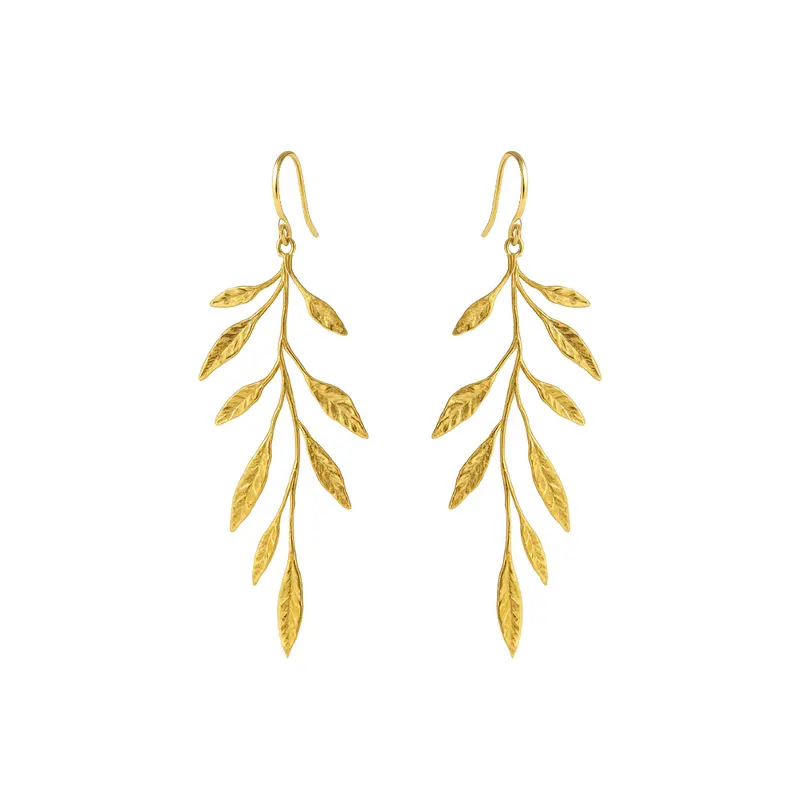 Pendientes OLIVAR DORADO