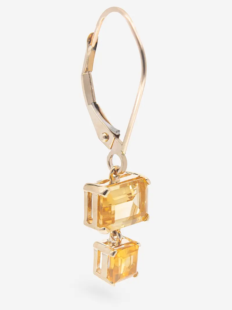 Pendientes Origen Citrino